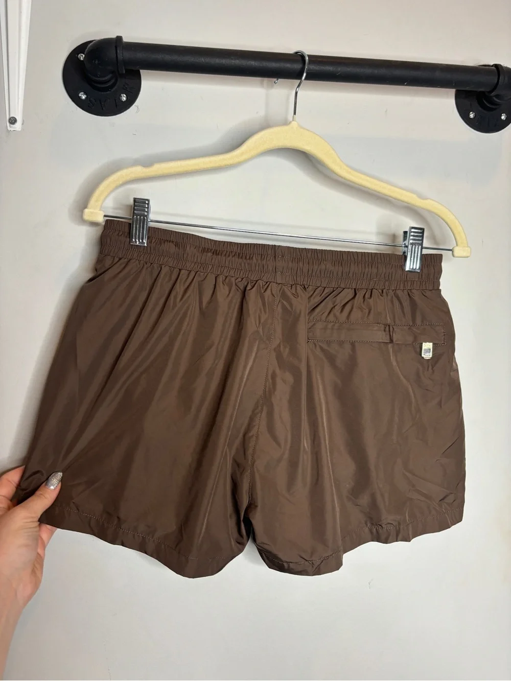 SINK Signature Swim Shorts Size S Brown